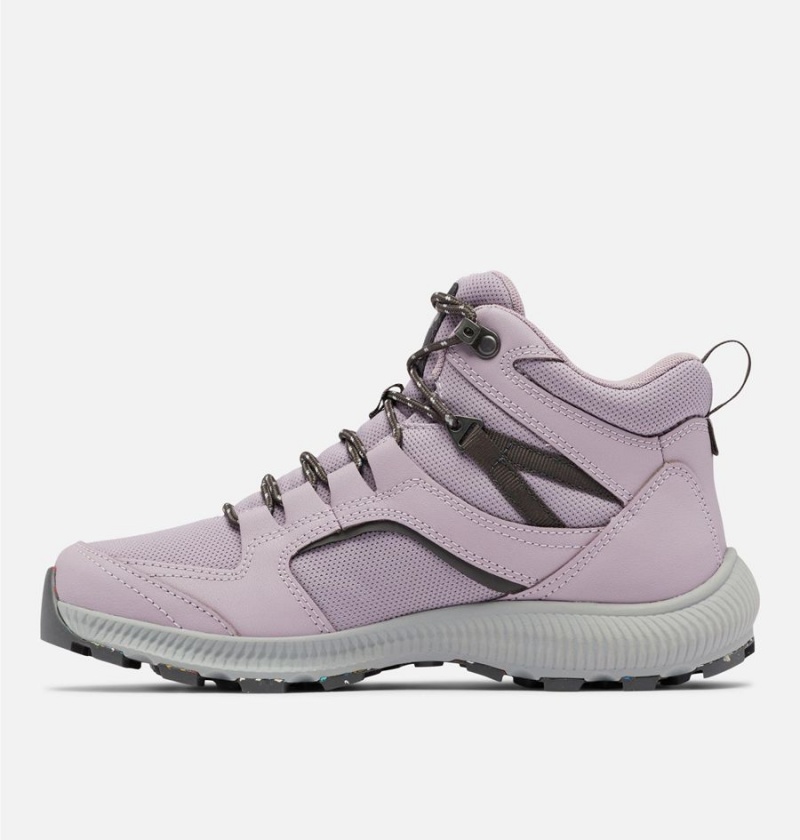 Purple Women's Columbia Re-Peak Mid Hiking Shoes | AULZP-0469