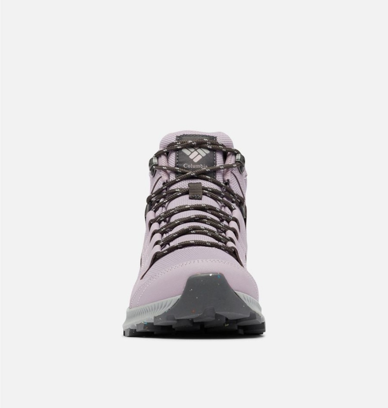 Purple Women's Columbia Re-Peak Mid Hiking Shoes | AULZP-0469