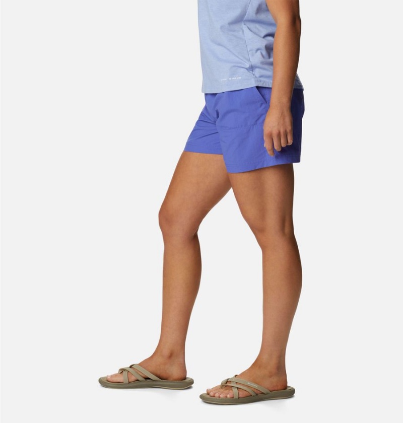 Purple Women's Columbia Sandy River Shorts | GIHTO-4319