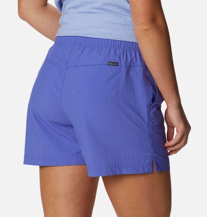 Purple Women's Columbia Sandy River Shorts | GIHTO-4319