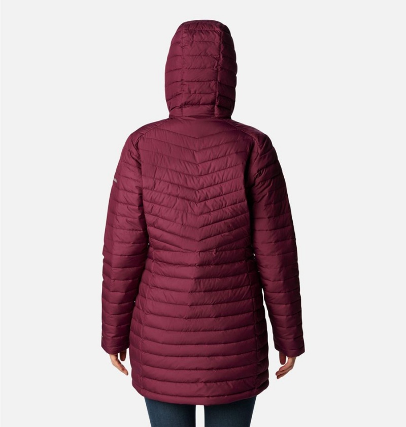 Purple Women's Columbia Slope Edge Mid Coats | TVQWE-3196