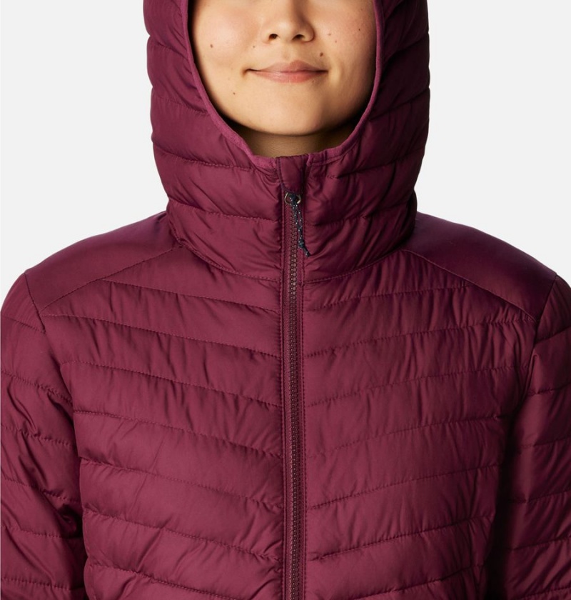 Purple Women's Columbia Slope Edge Mid Coats | TVQWE-3196