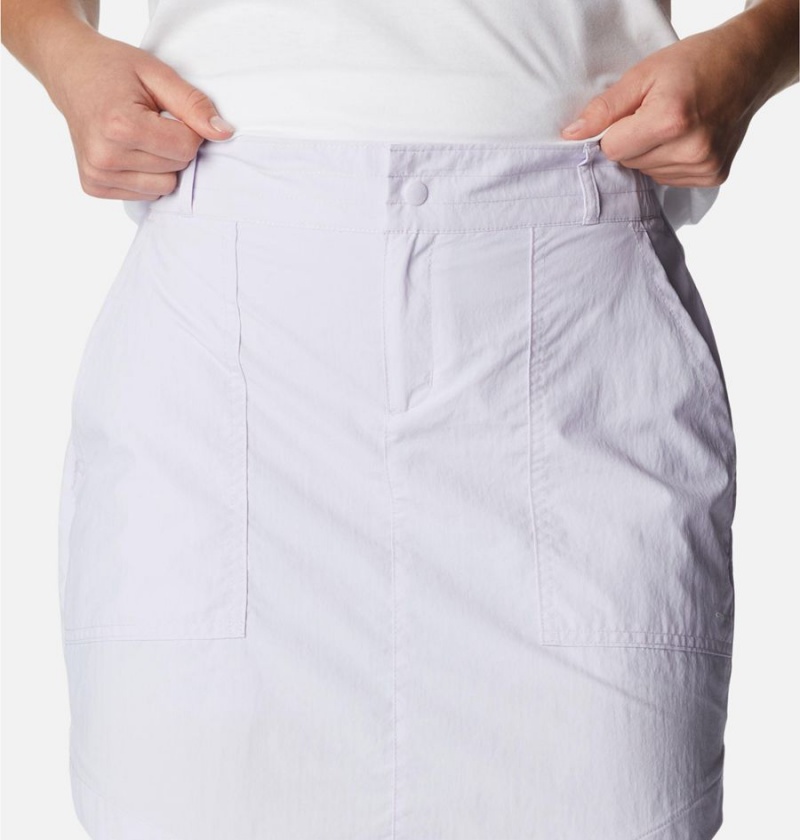 Purple Women's Columbia Summerdry Skirts | TLFCG-1049