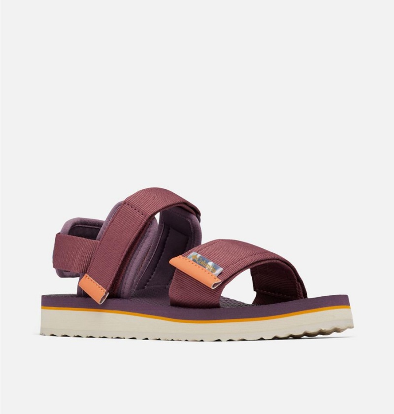 Purple Women's Columbia Via - Desert Nights Sandals | LGMHU-3965