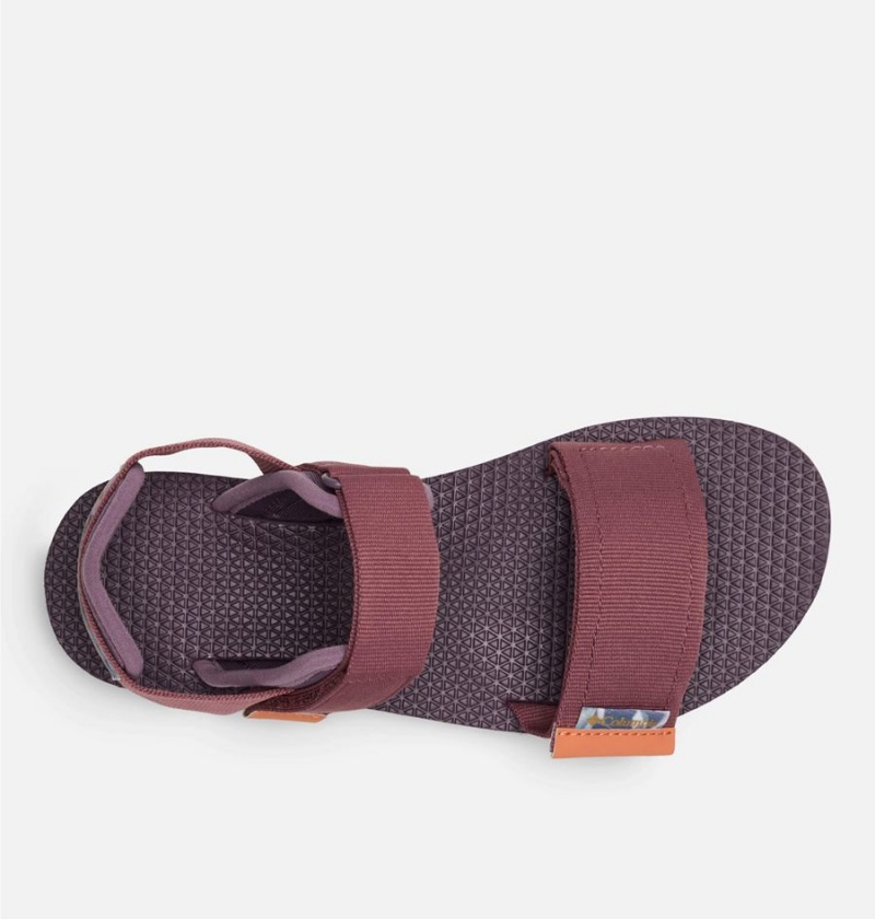 Purple Women's Columbia Via - Desert Nights Sandals | LGMHU-3965