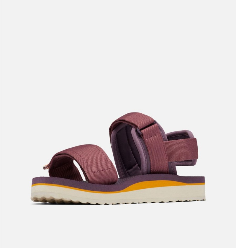 Purple Women's Columbia Via - Desert Nights Sandals | LGMHU-3965