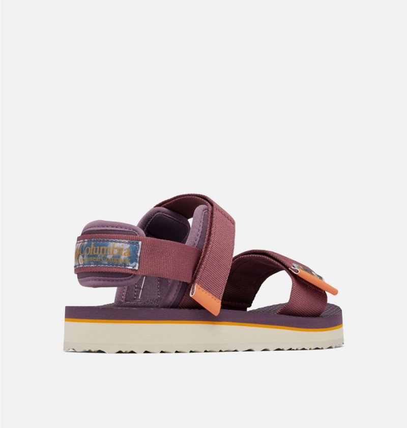 Purple Women's Columbia Via - Desert Nights Sandals | LGMHU-3965