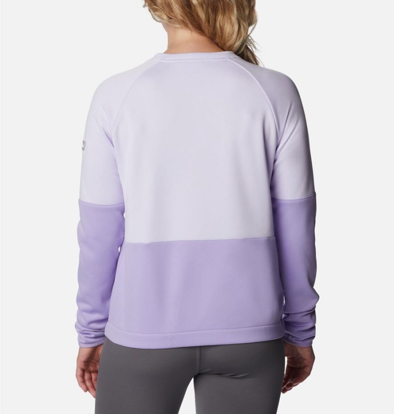 Purple Women's Columbia Windgates Crew Sweatshirt Pullover | GPCJY-6784