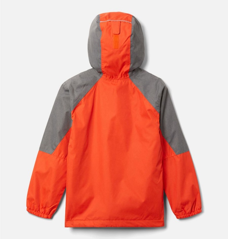 Red Kids' Columbia Endless Explorer Jacket | DFLPJ-9074