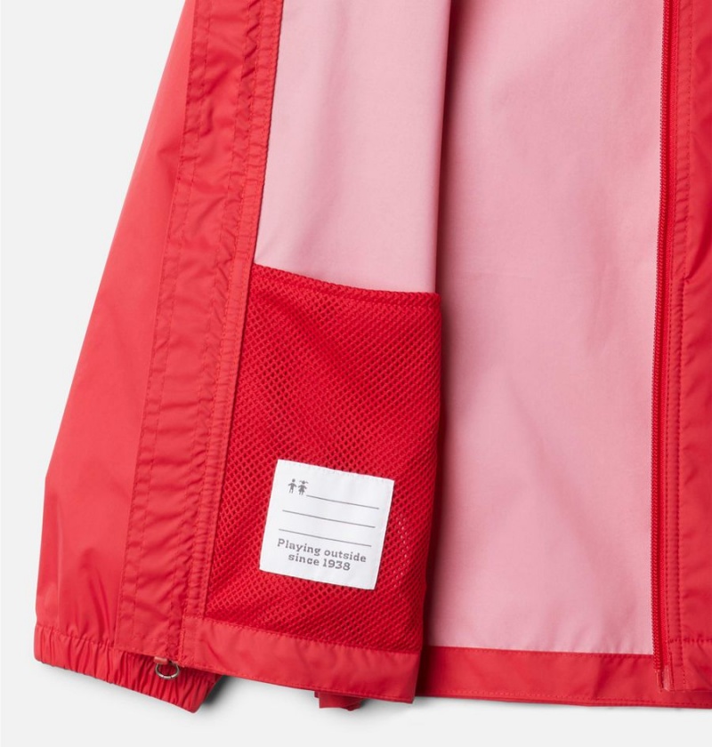 Red Kids' Columbia Glennaker Jacket | OEQRF-0468