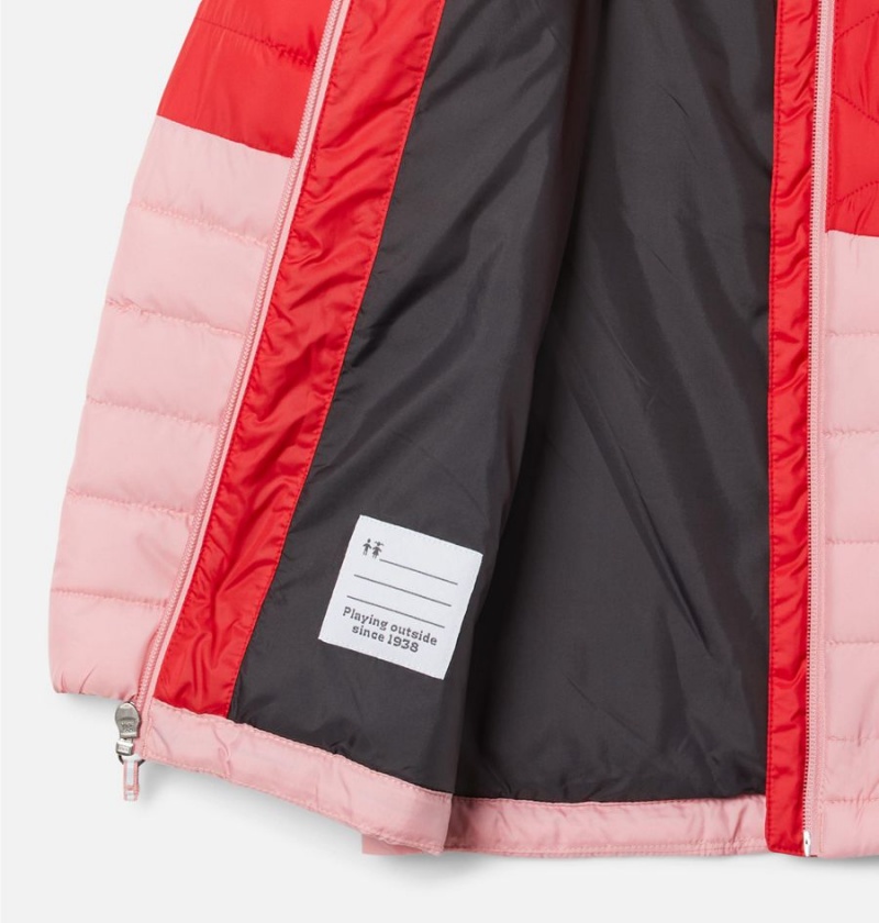 Red Kids' Columbia Humphrey Hills Puffer Jacket | FLAJX-5042