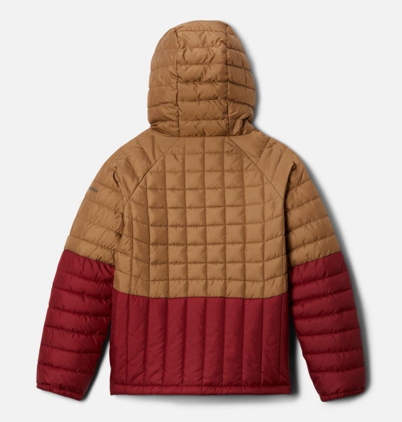 Red Kids' Columbia Humphrey Hills Puffer Jacket | GQNBF-4102