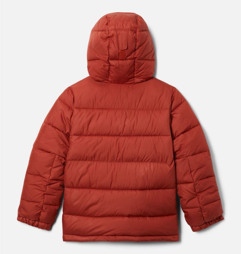 Red Kids' Columbia Pike Lake II Hooded Jacket | CLOKT-0831