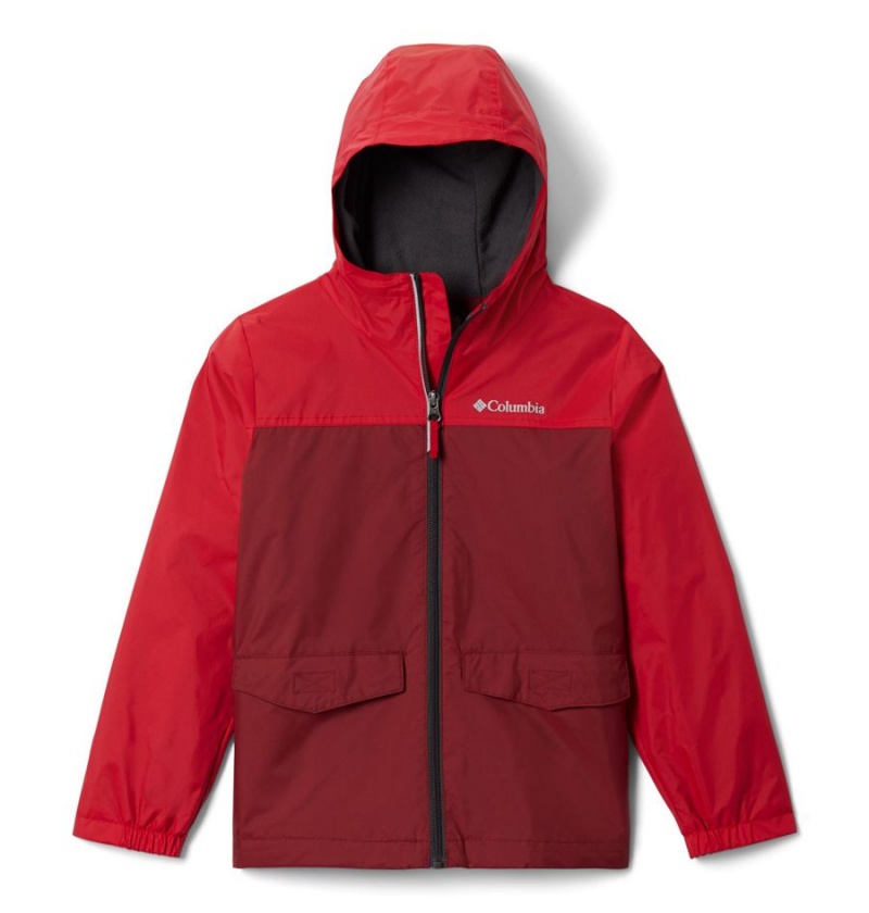 Red Kids\' Columbia Rain-Zilla Jacket | QWKYP-6710