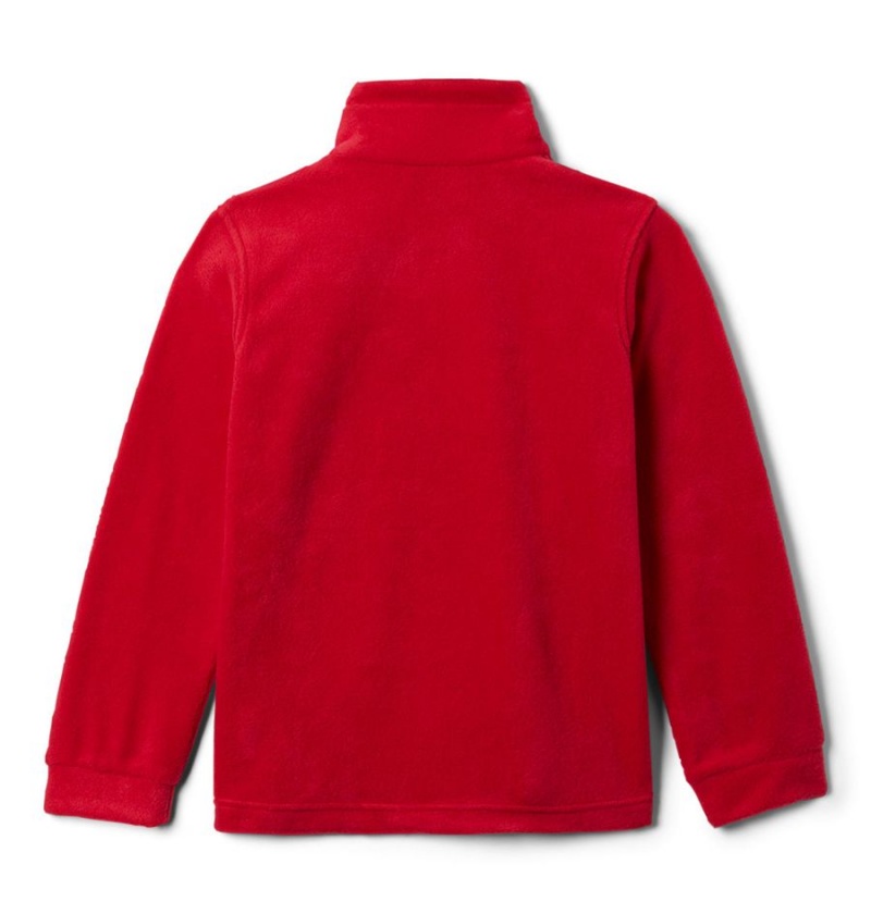 Red Kids' Columbia Steens Mountain II Fleece Jacket | JOWRP-5601