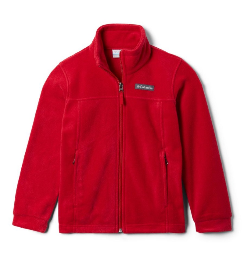 Red Kids\' Columbia Steens Mountain II Fleece Jacket | JOWRP-5601