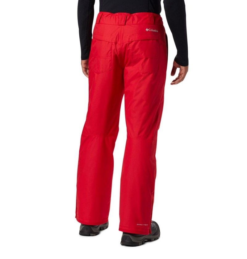 Red Men's Columbia Bugaboo IV Insulated Ski Pants | LRBHE-1608