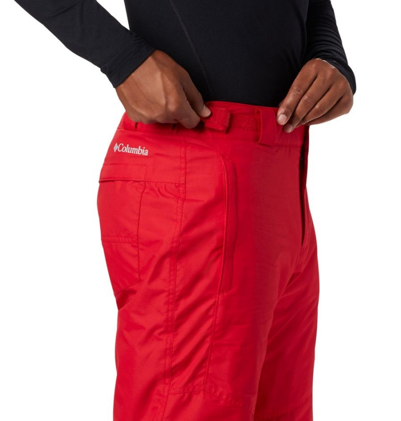 Red Men's Columbia Bugaboo IV Insulated Ski Pants | LRBHE-1608