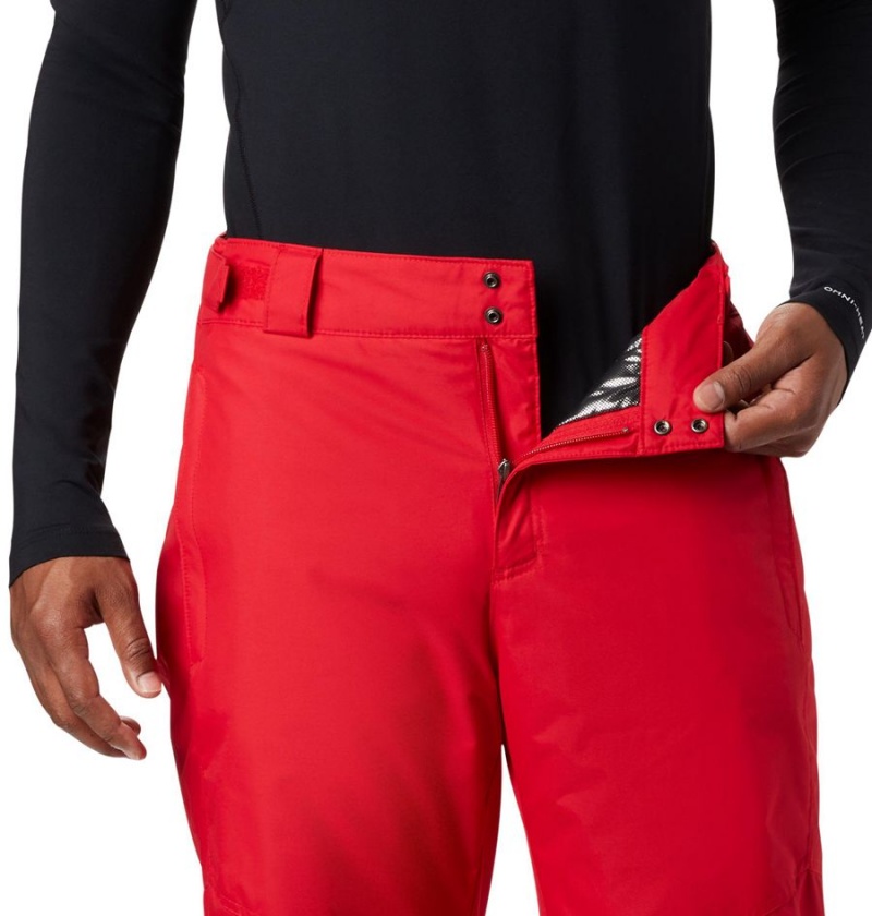 Red Men's Columbia Bugaboo IV Insulated Ski Pants | LRBHE-1608