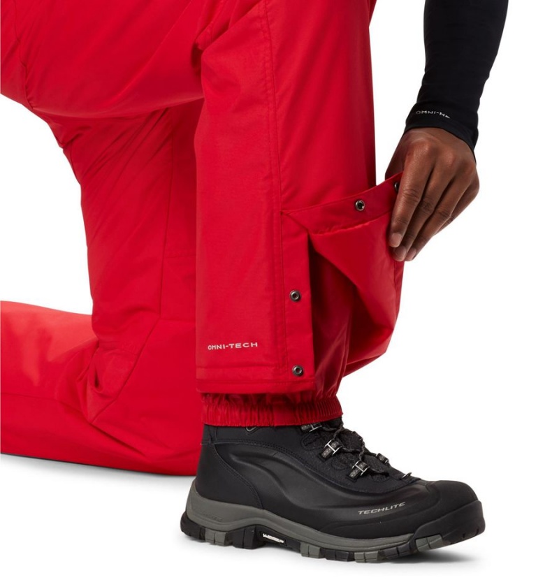 Red Men's Columbia Bugaboo IV Insulated Ski Pants | LRBHE-1608