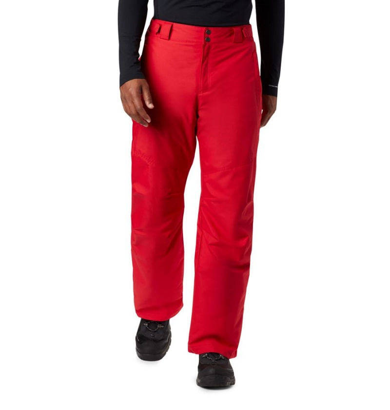 Red Men\'s Columbia Bugaboo IV Insulated Ski Pants | LRBHE-1608