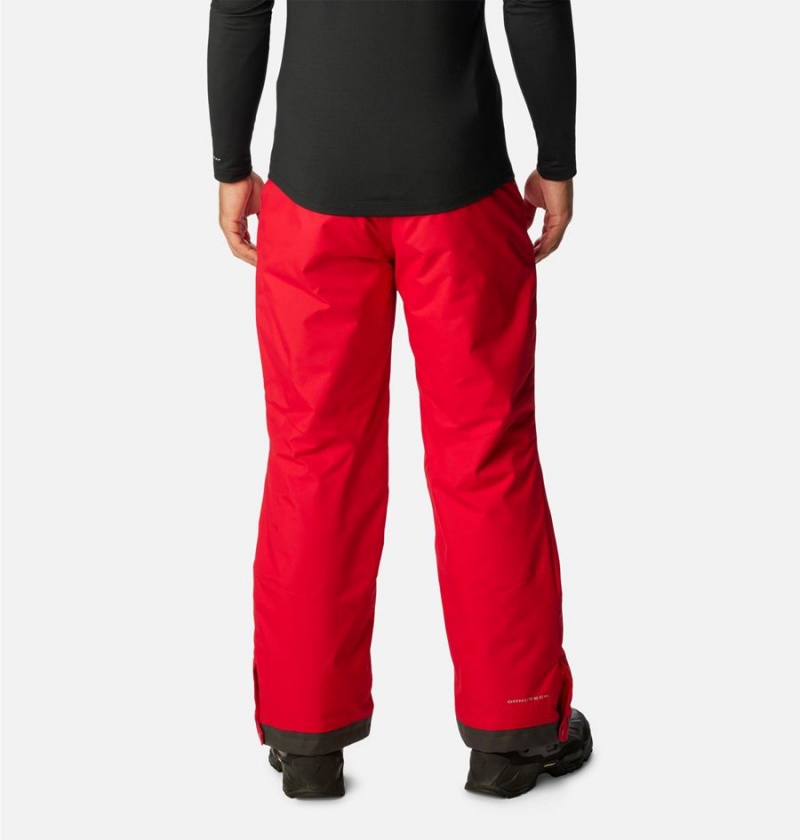 Red Men's Columbia Gulfport Insulated Ski Pants | UFWLM-2678