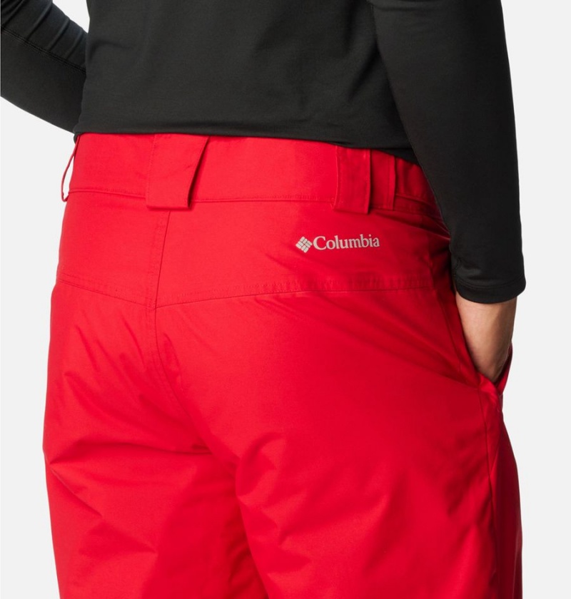 Red Men's Columbia Gulfport Insulated Ski Pants | UFWLM-2678