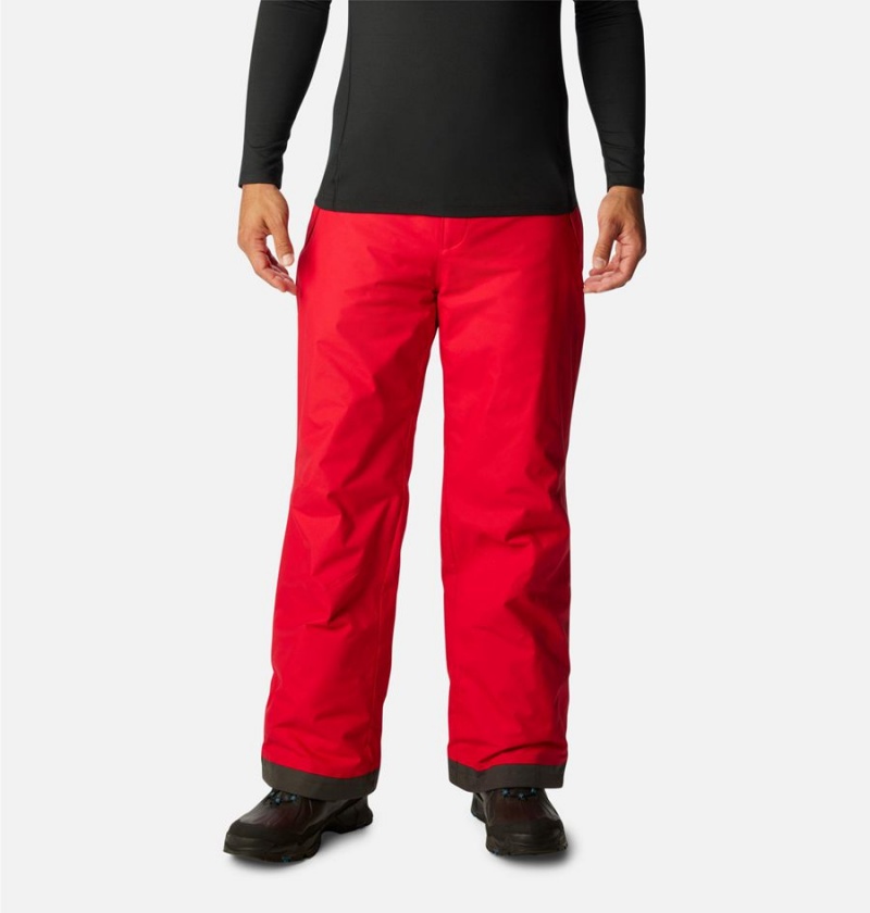 Red Men\'s Columbia Gulfport Insulated Ski Pants | UFWLM-2678