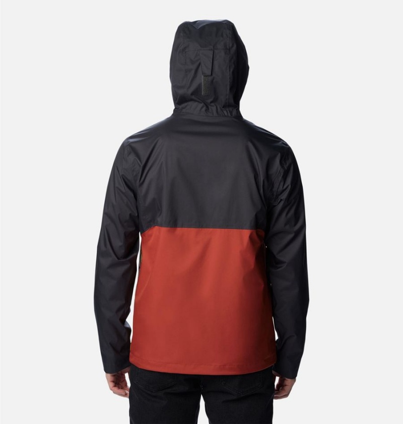 Red Men's Columbia Inner Limits II Rain Jacket | HOUJQ-9715