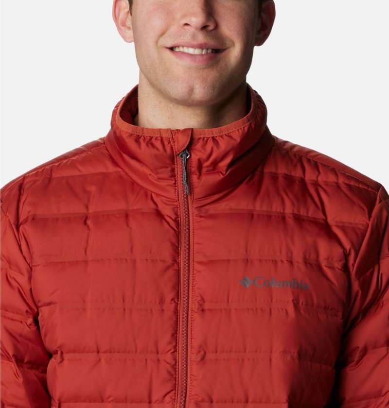 Red Men's Columbia Lake 22 Insulated Puffer Jacket | SBKGV-2056