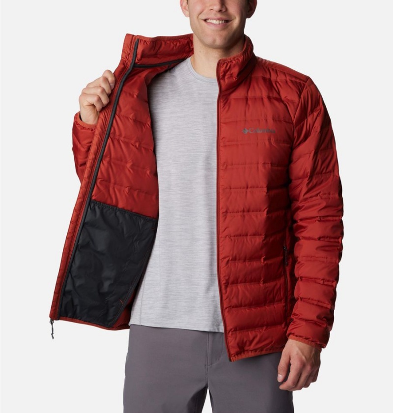 Red Men's Columbia Lake 22 Insulated Puffer Jacket | SBKGV-2056