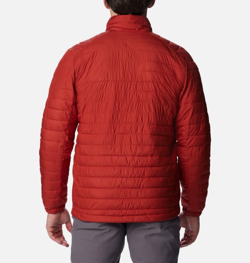 Red Men's Columbia Silver Falls Insulated Puffer Jacket | SKYMZ-1962