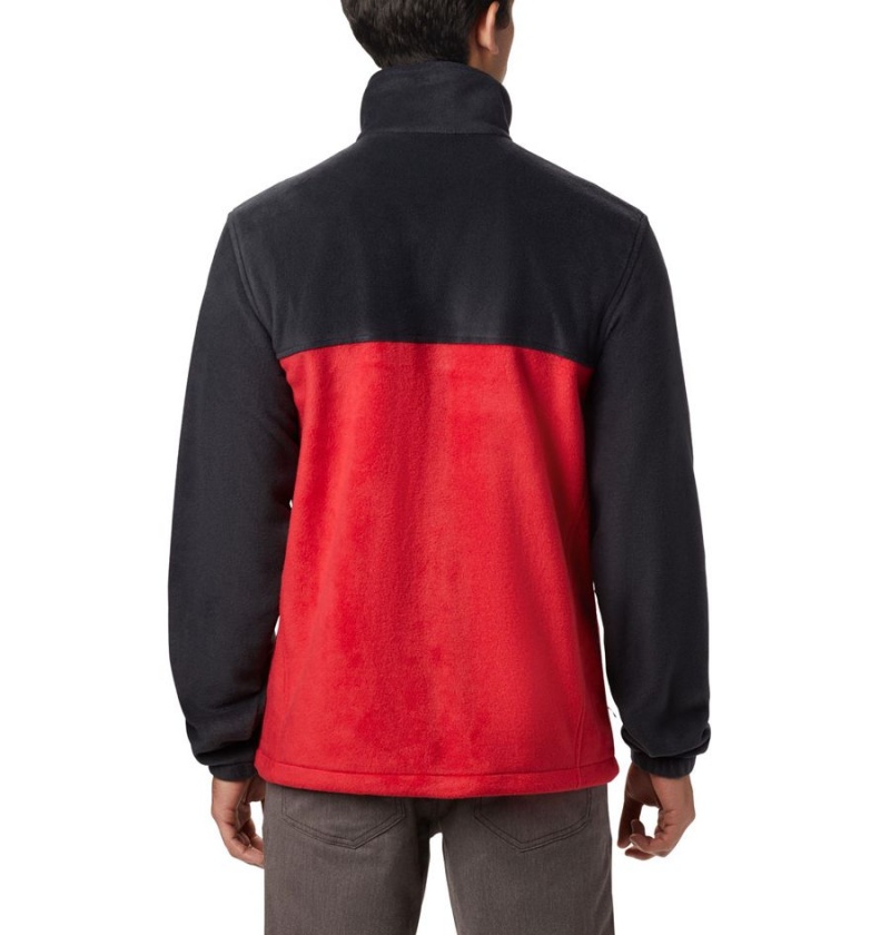 Red Men's Columbia Steens Mountain 2.0 Full Zip Fleece Jacket | ARNFY-4821