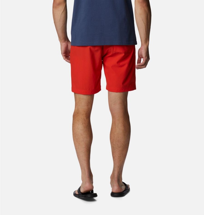 Red Men's Columbia Summertide Stretch Shorts | XWRIB-8594