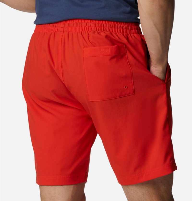 Red Men's Columbia Summertide Stretch Shorts | XWRIB-8594