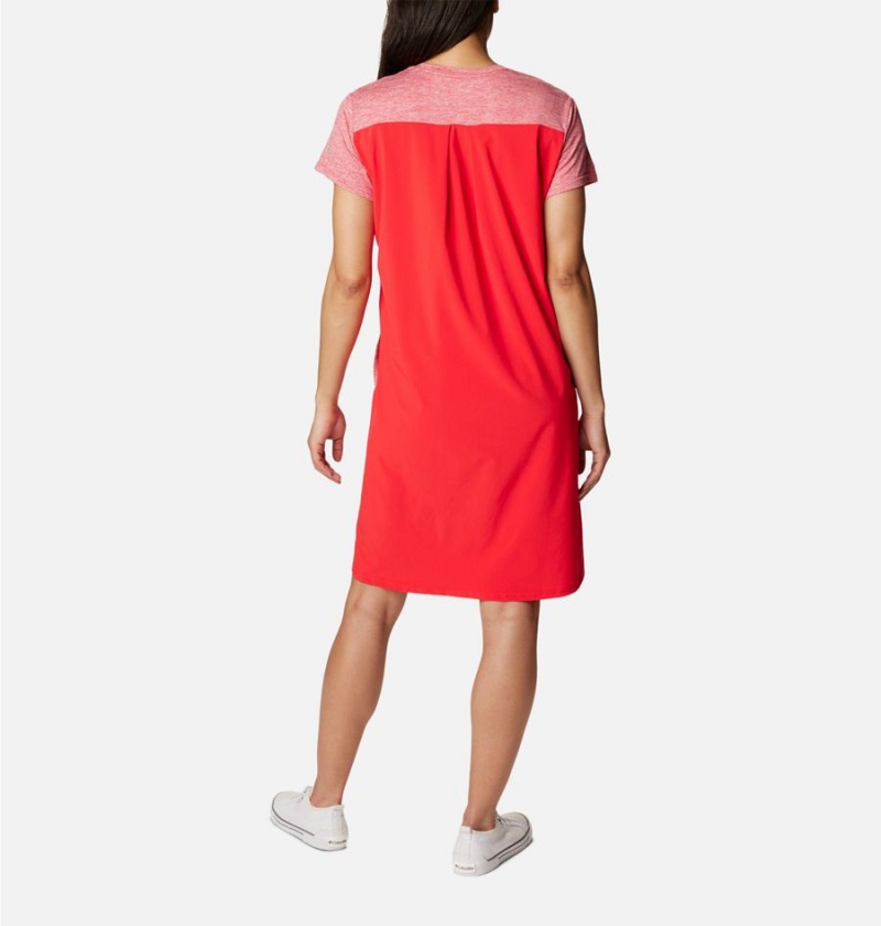 Red Women's Columbia Hazel Springs Dress | BCSWO-0483