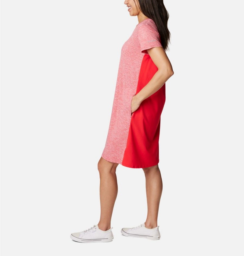 Red Women's Columbia Hazel Springs Dress | BCSWO-0483