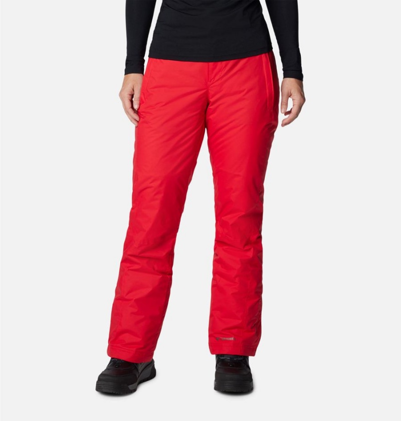 Red Women\'s Columbia Modern Mountain 2.0 Insulated Ski Pants | RQUWO-2976