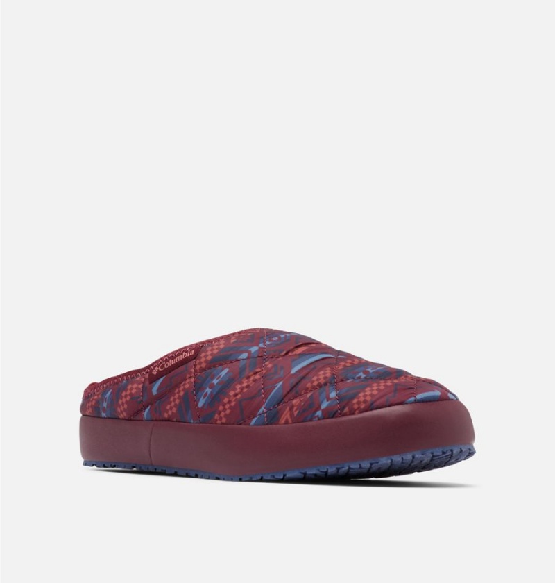 Red Women's Columbia Omni Heat Lazy Bend Camper Slippers | ATLIQ-9214