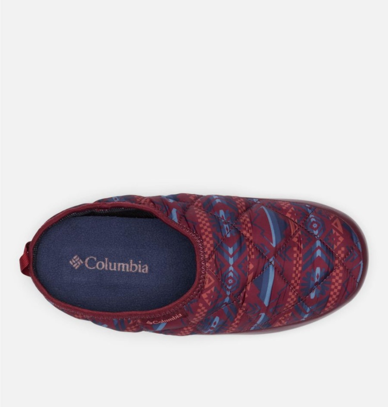 Red Women's Columbia Omni Heat Lazy Bend Camper Slippers | ATLIQ-9214