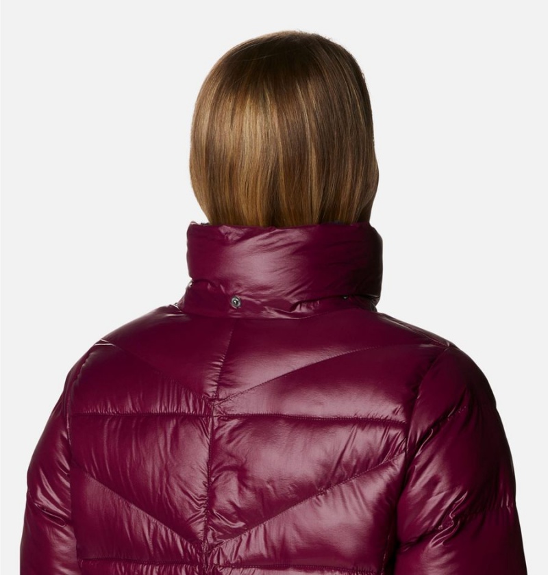 Red Women's Columbia Peak to Park Mid Insulated Puffer Jacket | PZCJI-6734