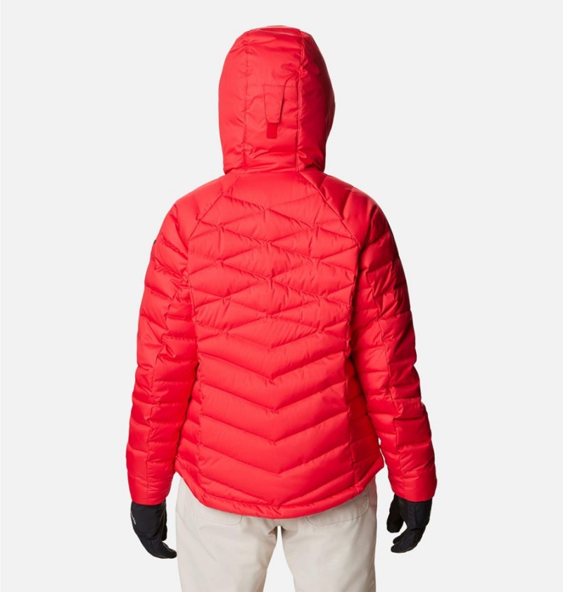 Red Women's Columbia Roaring Fork Puffer Jacket | ENXHF-6198