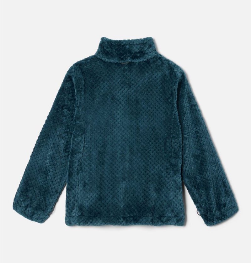 Turquoise Kids' Columbia Bugaboo II Fleece Interchange Jacket | BOHET-8136