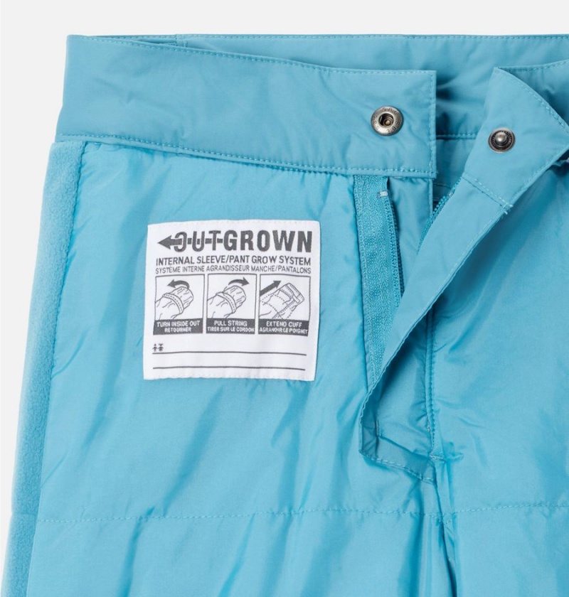 Turquoise Kids' Columbia Ice Slope II Insulated Ski Pants | HFPEO-7942