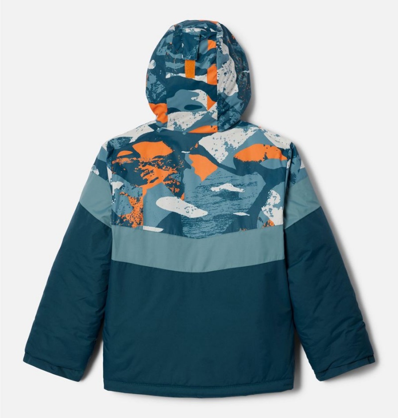 Turquoise Kids' Columbia Lightning Lift II Jacket | VFDWR-9480