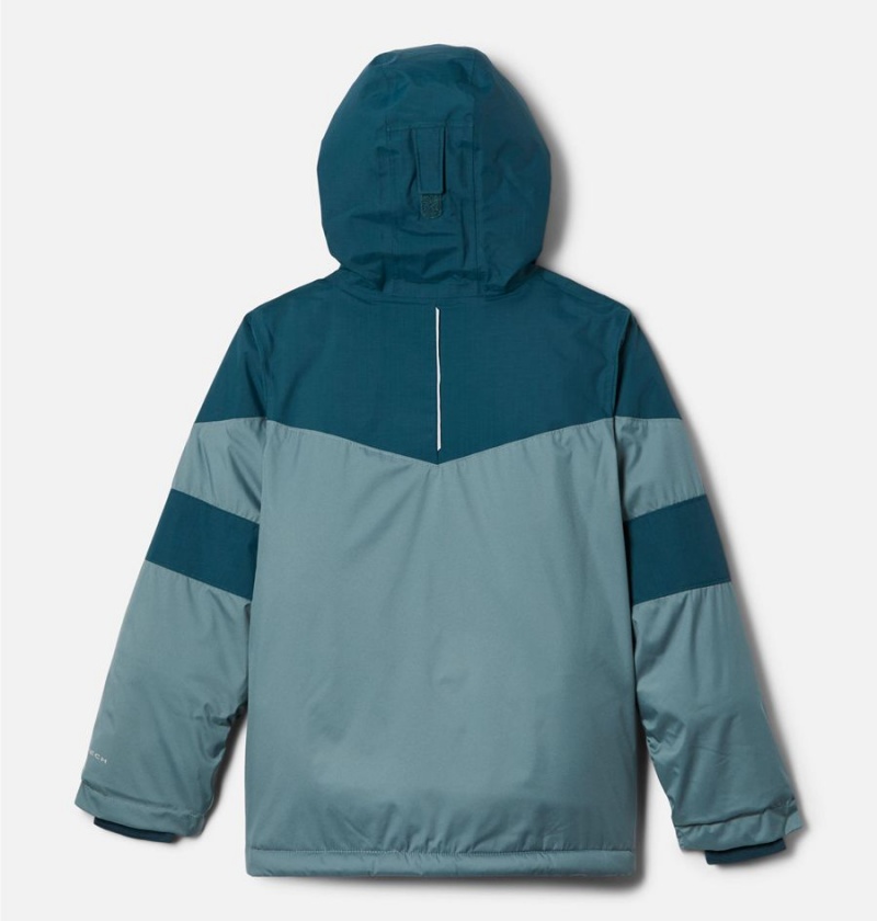 Turquoise Kids' Columbia Mighty Mogul II Insulated Jacket | NBXMO-1945