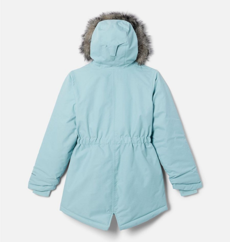 Turquoise Kids' Columbia Nordic Strider Jacket | HZFSI-3807