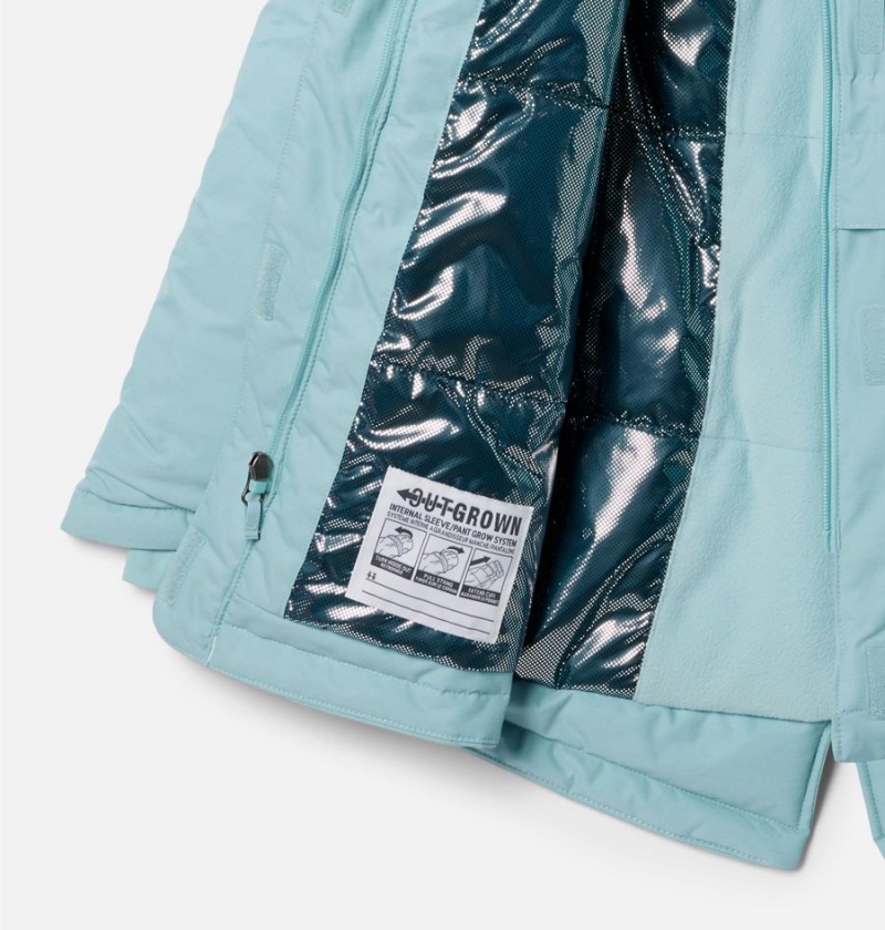 Turquoise Kids' Columbia Nordic Strider Jacket | HZFSI-3807