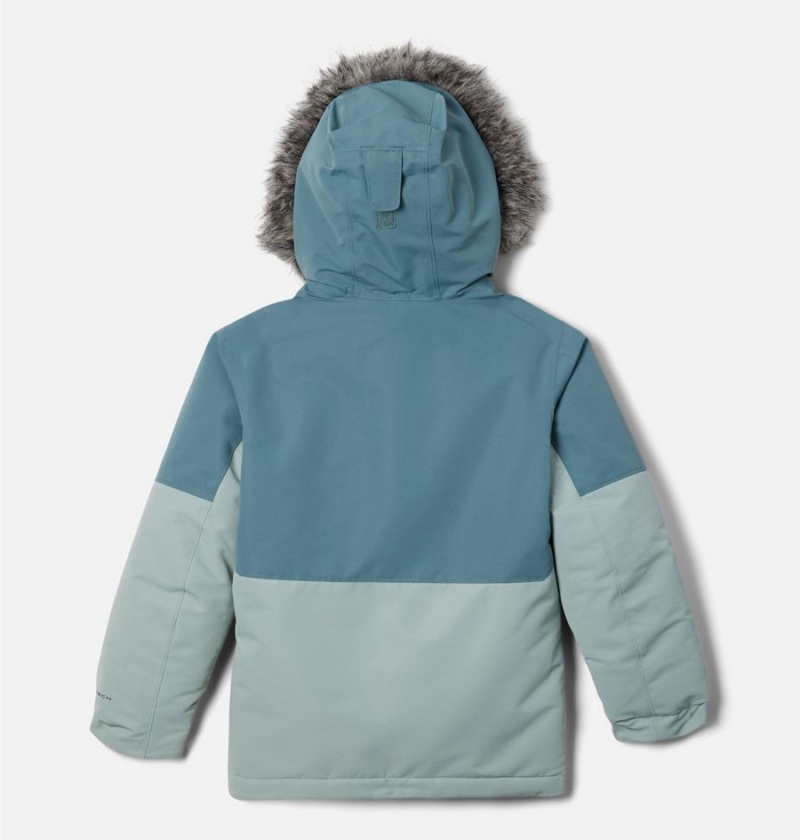 Turquoise Kids' Columbia Nordic Strider Jacket | ZRGWX-0184