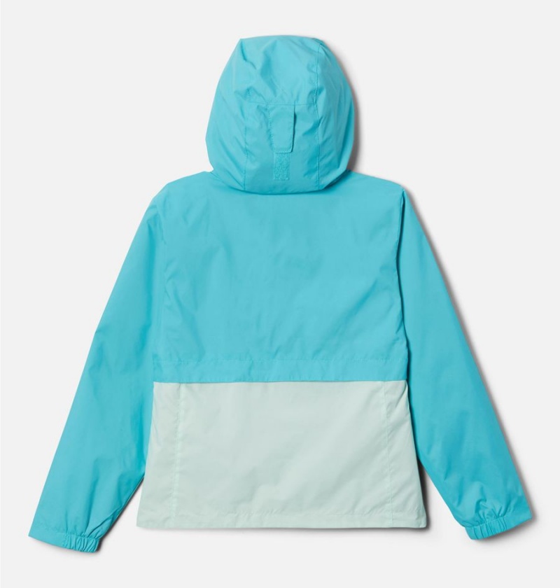 Turquoise Kids' Columbia Rain-Zilla Jacket | LNCJP-0325